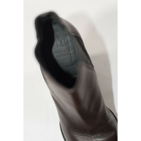 Brunello Cucinelli Size 8 Brown Wedge Boots - Picture 2 of 5